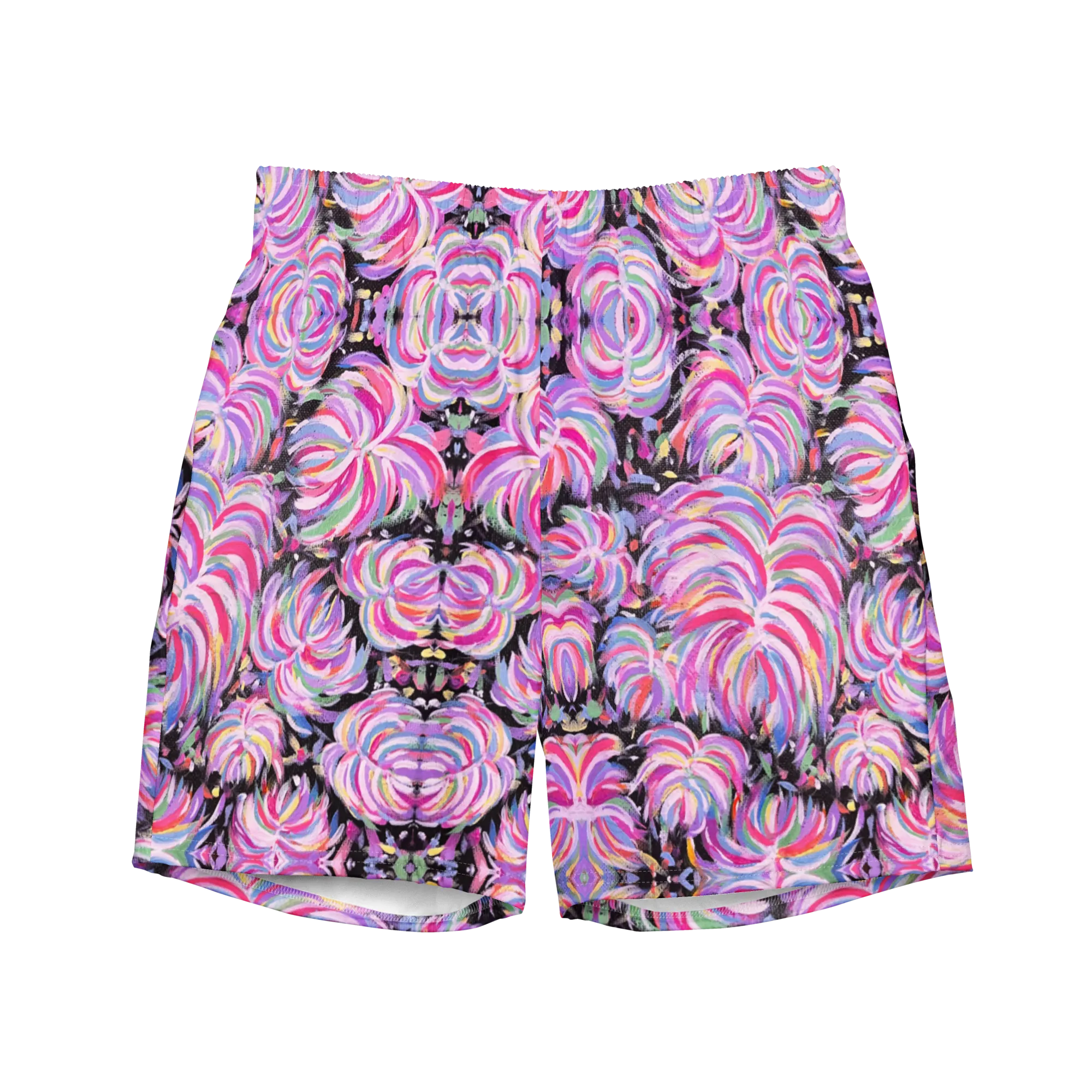 Swim Trunks ( Secret Internal Pocket)- "Fluffy" Design