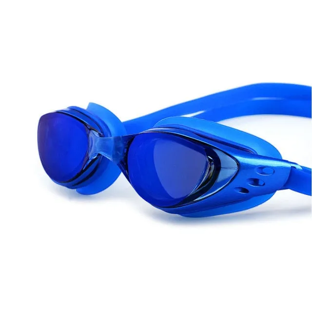 Swimming glasses -1.0~-10 Waterproof Anti-Fog arena eyewear
