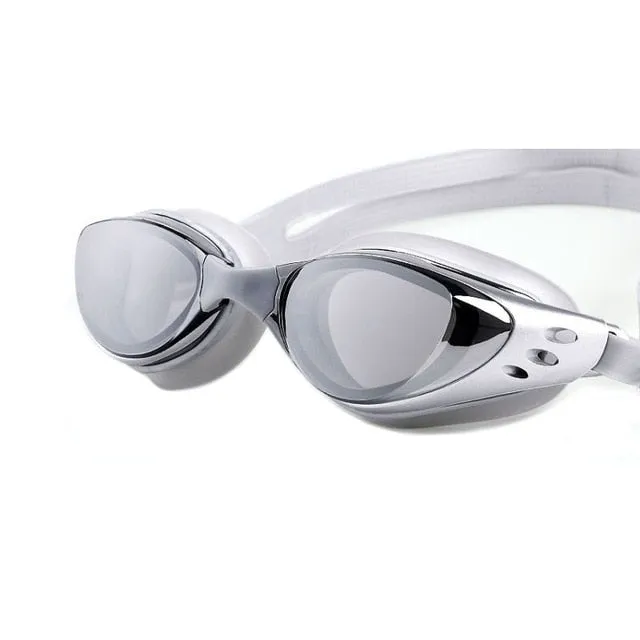 Swimming glasses -1.0~-10 Waterproof Anti-Fog arena eyewear