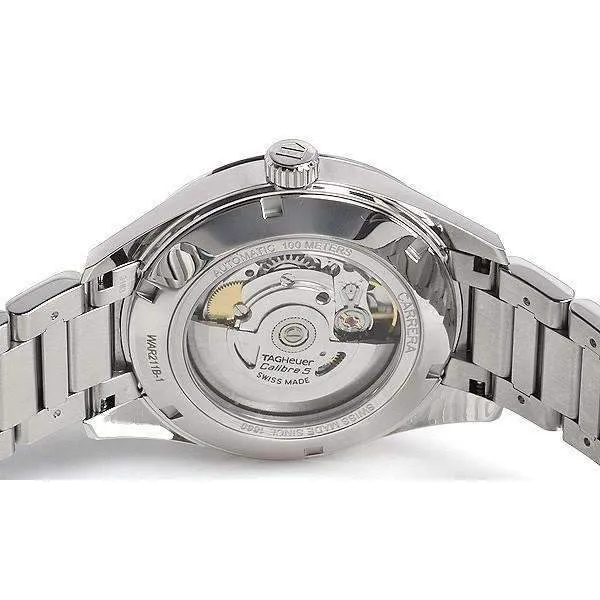 TAG HEUER CARRERA AUTOMATIC STAINLESS STEEL MEN WATCH WAR211B.BA0782