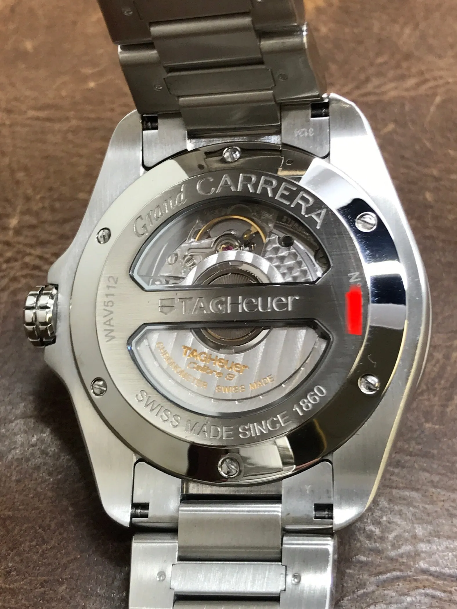 TAG Heuer Grand Carrera WAV5112 Off white Dial Automatic Men's Watch