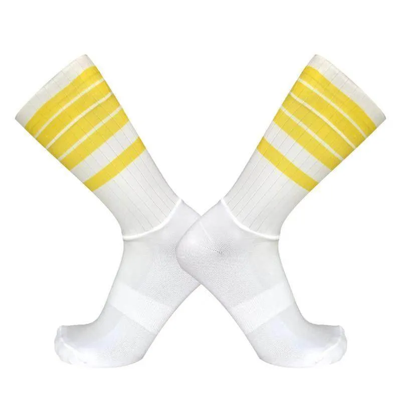 Team Version Of Aerodynamic Cycling Socks Men And Women Socks Non-Slip Silicone Cycling Socks Aero Socks