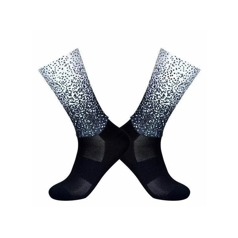 Team Version Of Aerodynamic Cycling Socks Men And Women Socks Non-Slip Silicone Cycling Socks Aero Socks