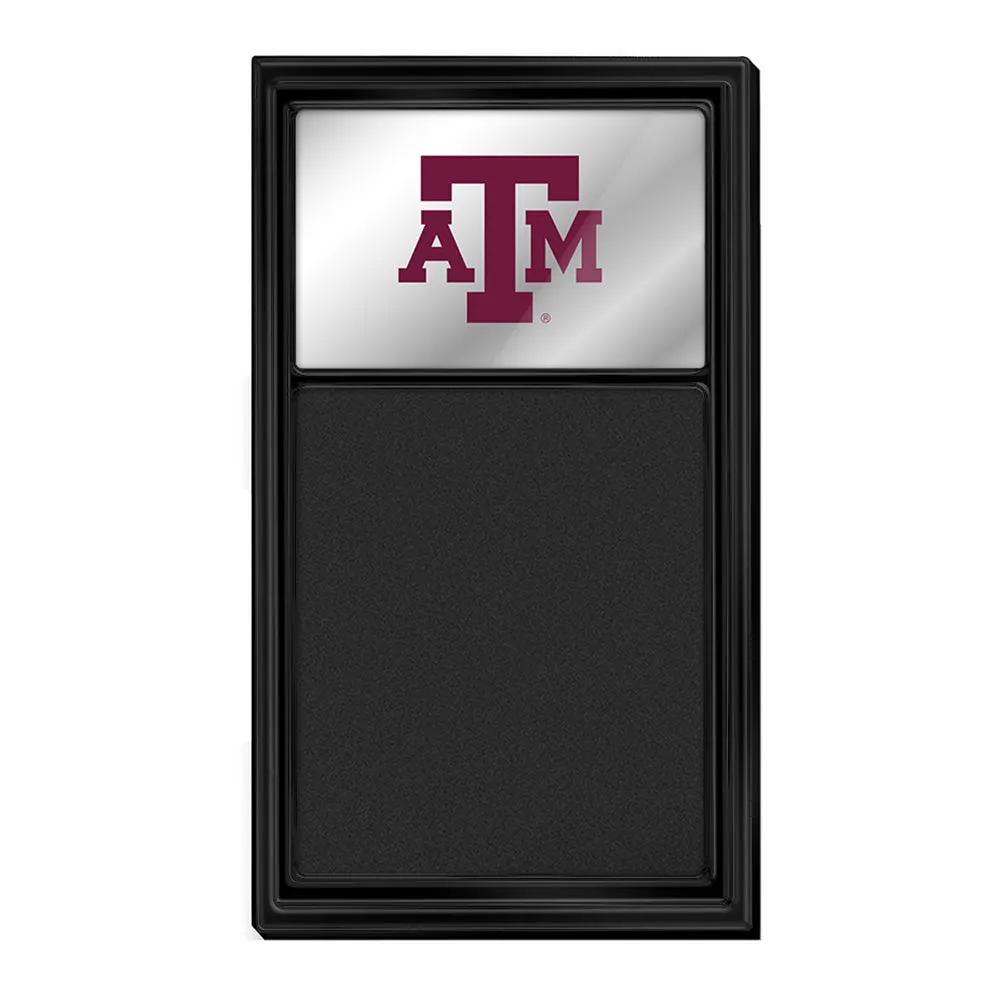 Texas A&M Aggies: Mirrored Chalk Note Board