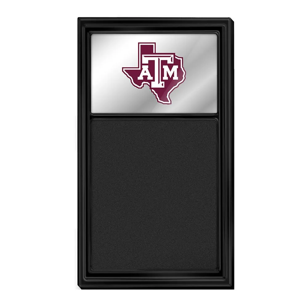 Texas A&M Aggies: Mirrored Chalk Note Board