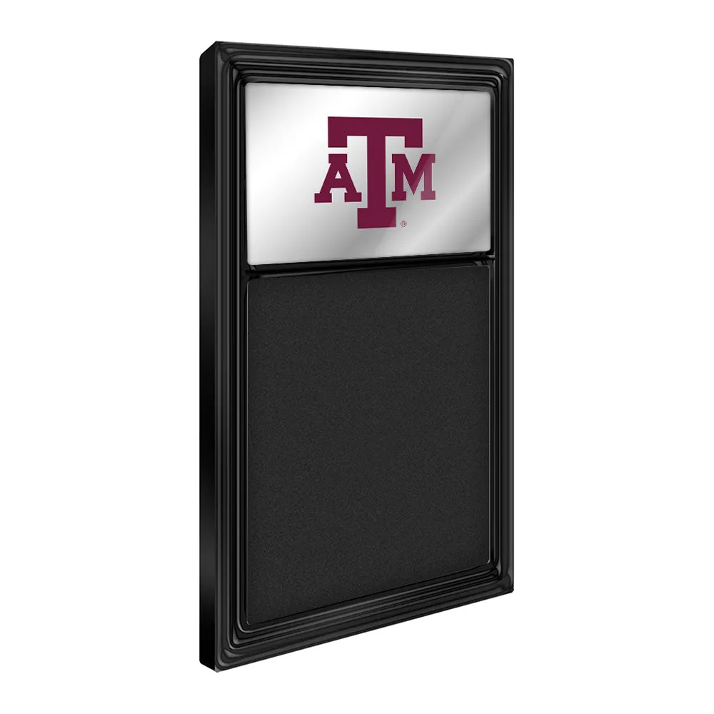 Texas A&M Aggies: Mirrored Chalk Note Board
