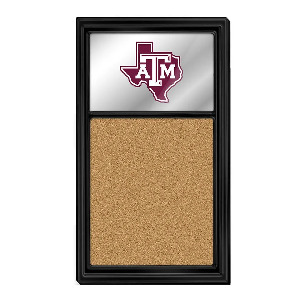 Texas A&M Aggies: Mirrored Cork Note Board