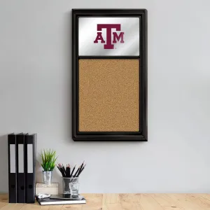 Texas A&M Aggies: Mirrored Cork Note Board