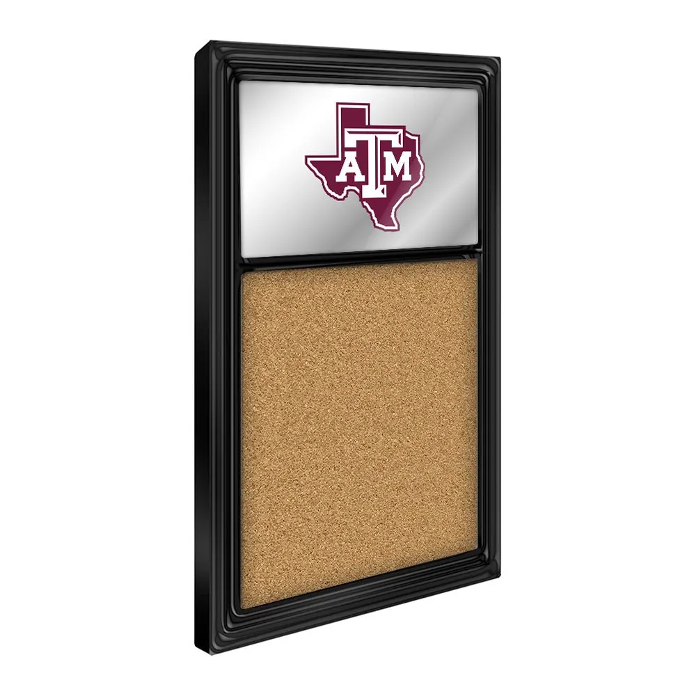 Texas A&M Aggies: Mirrored Cork Note Board