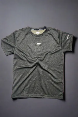 TEXTURED LOUNGE TEE-CHOCOLATE BROWN