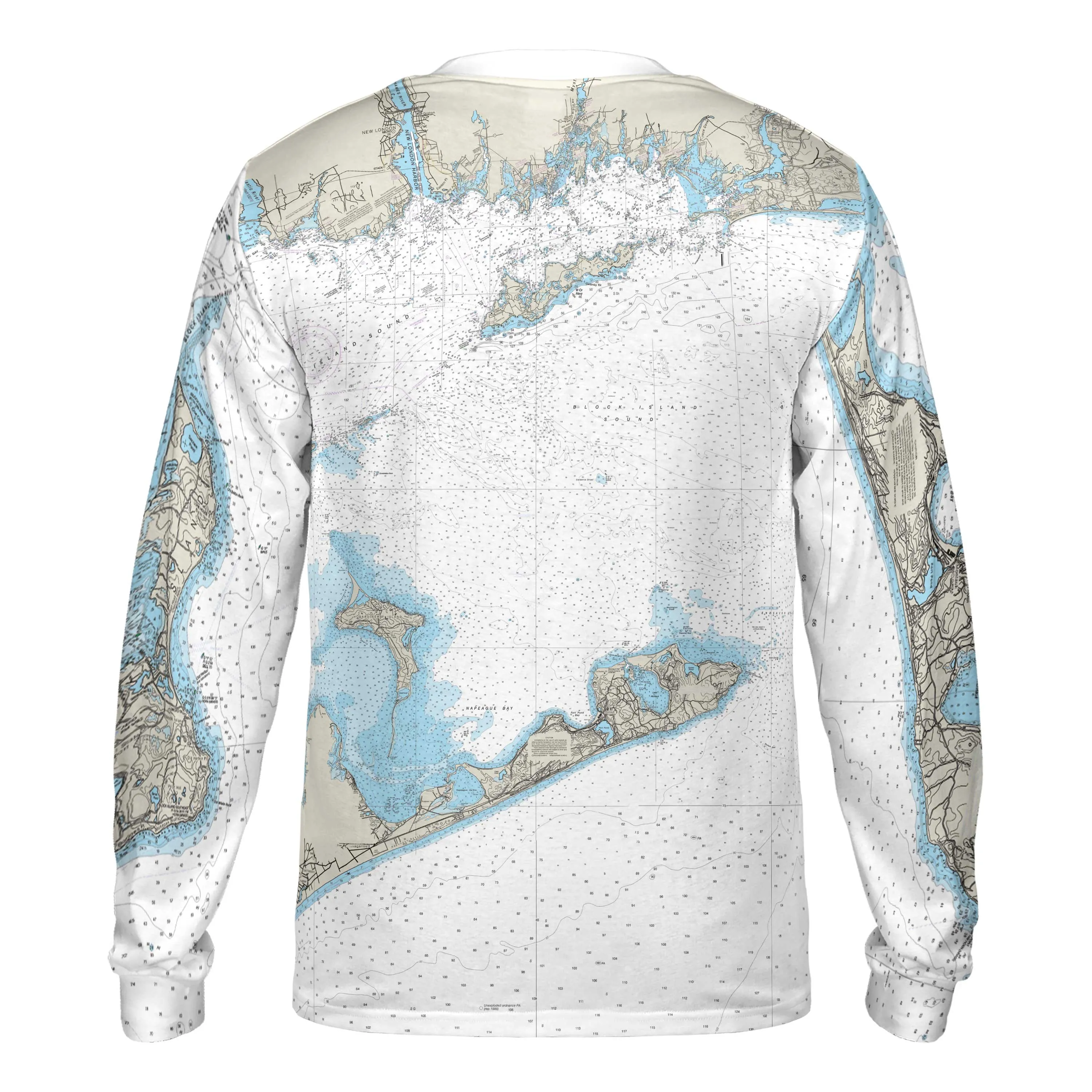 The Montauk Point to Block Island Long Sleeve Performance Tee