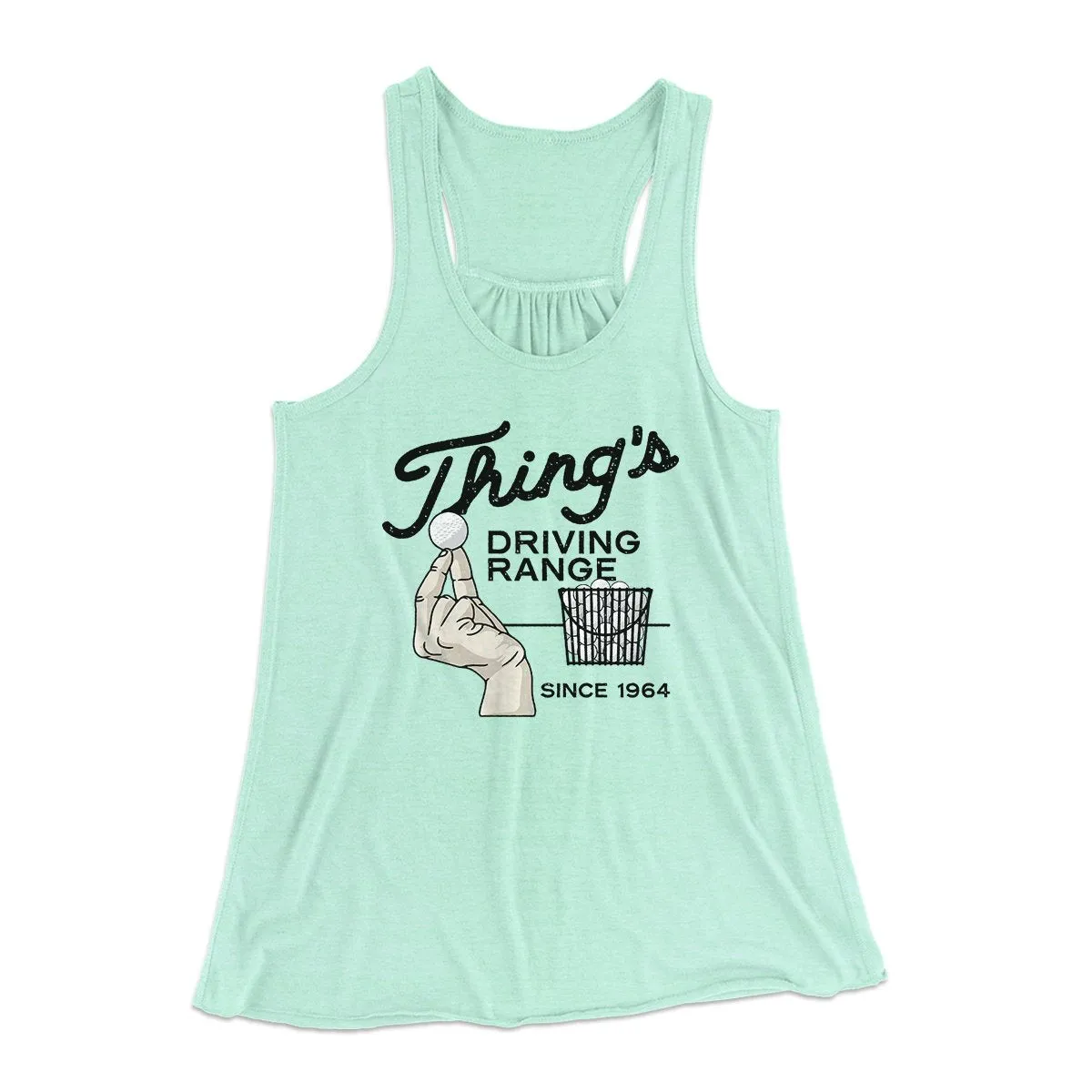Thing's Driving Range Women's Flowey Tank Top