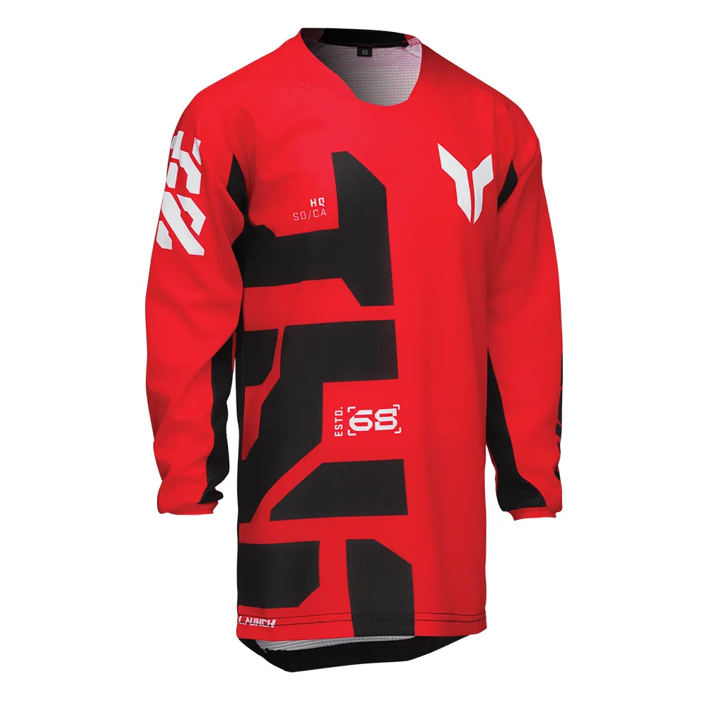 Thor Jersey Launch Youth Forge Red