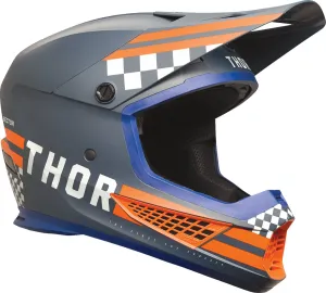 THOR Sector 2 Helmet - Combat - Midnight/Orange