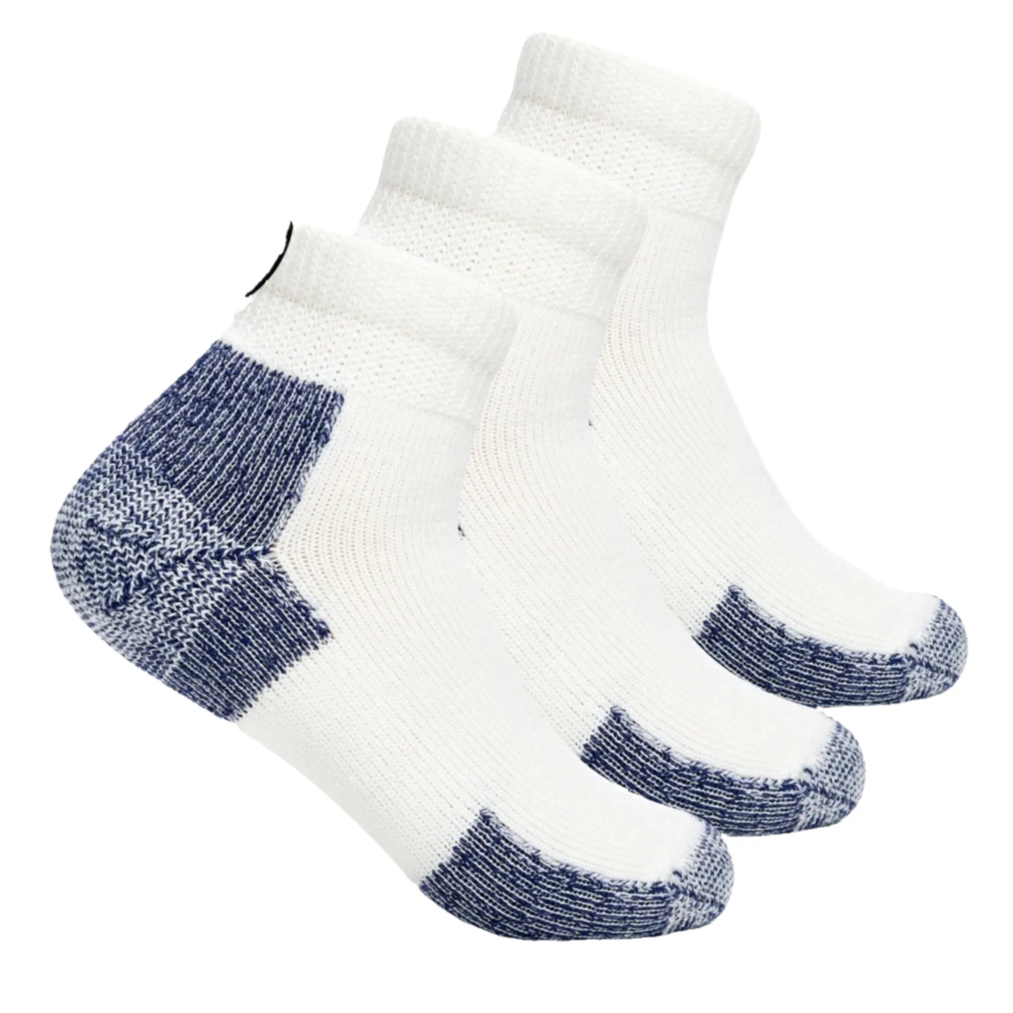 Thorlo Running Foot Protection Heavy Cushion Mini Crew 3-Pack Socks