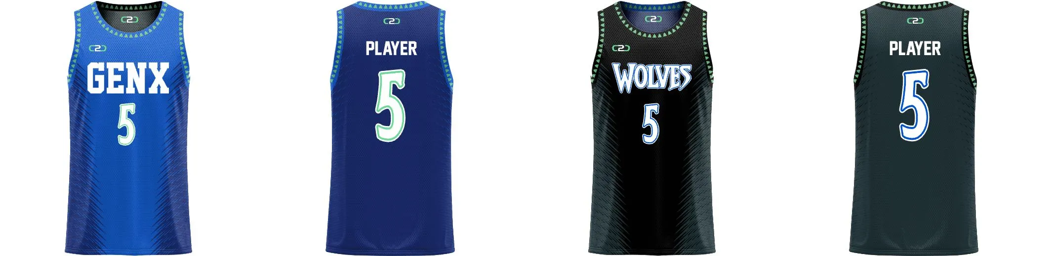 Timberwolves City Core Reversible Basketball Singlet Design Your Own Custom