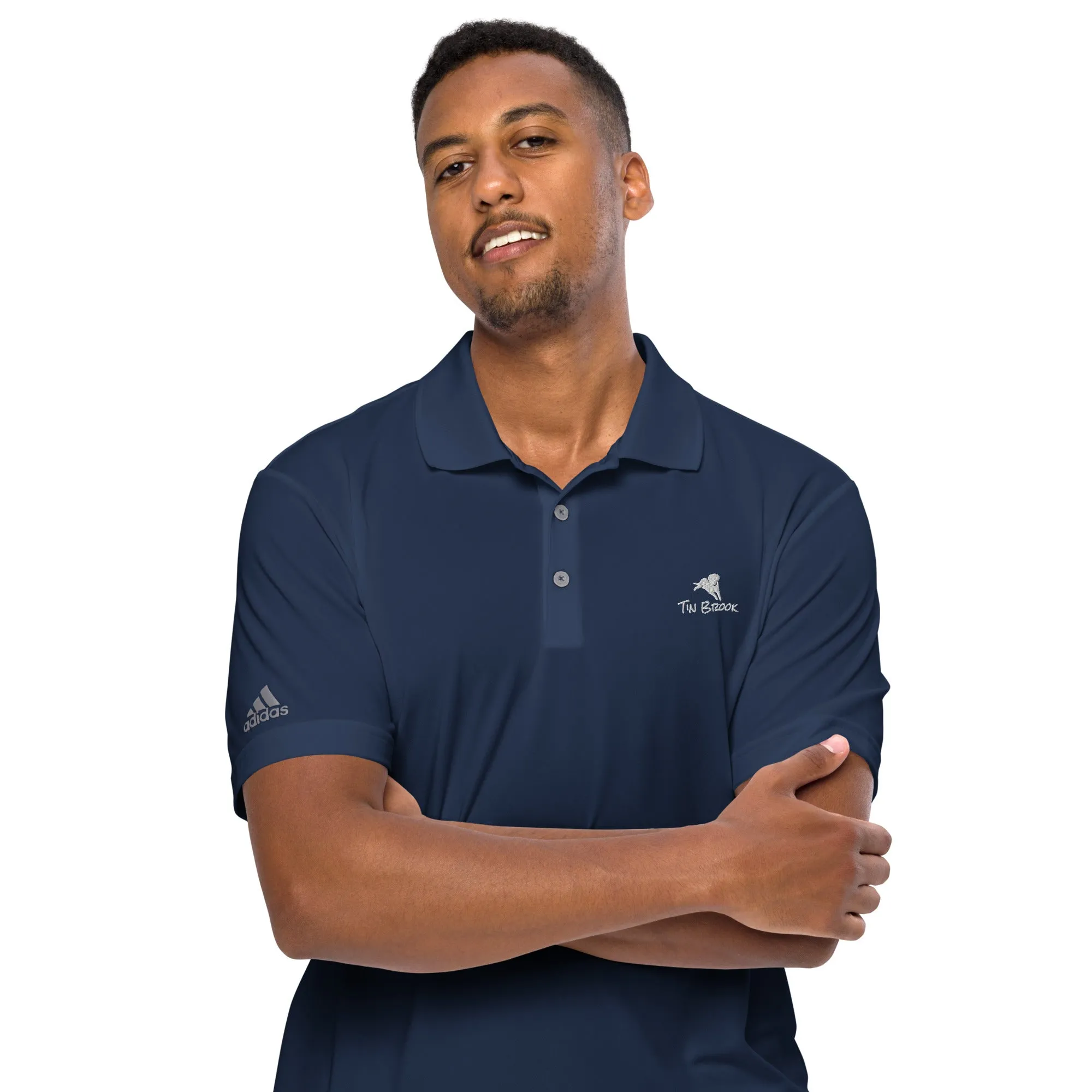 Tin Brook Performance Polo Shirt by Adidas