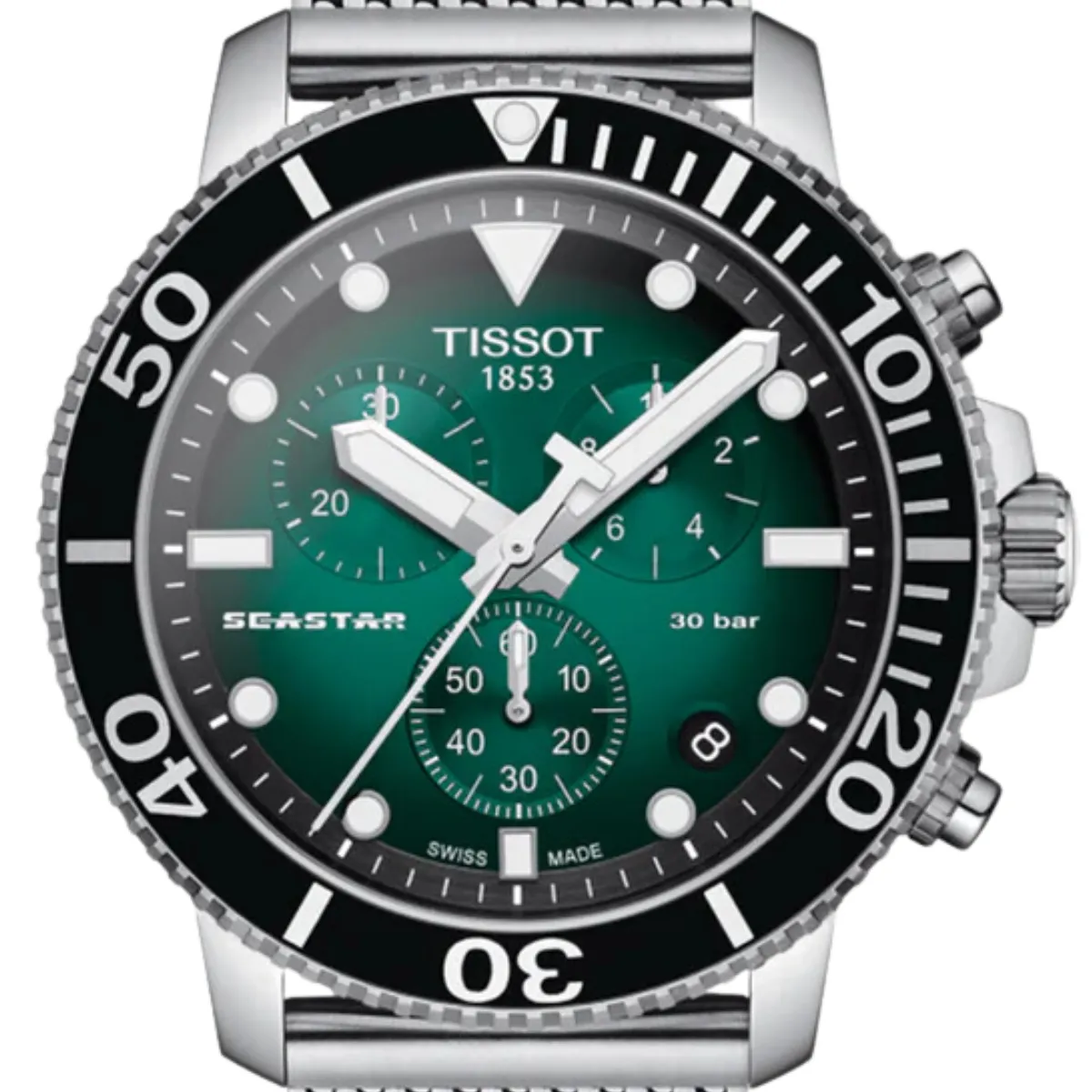 Tissot T1204171109100 T120.417.11.091.00 Quartz Seastar 1000 Chronograph Sports Watch