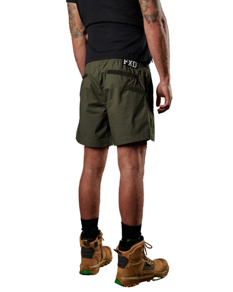 Tradies WS-4 Work Shorts 5 Value Pack - Green