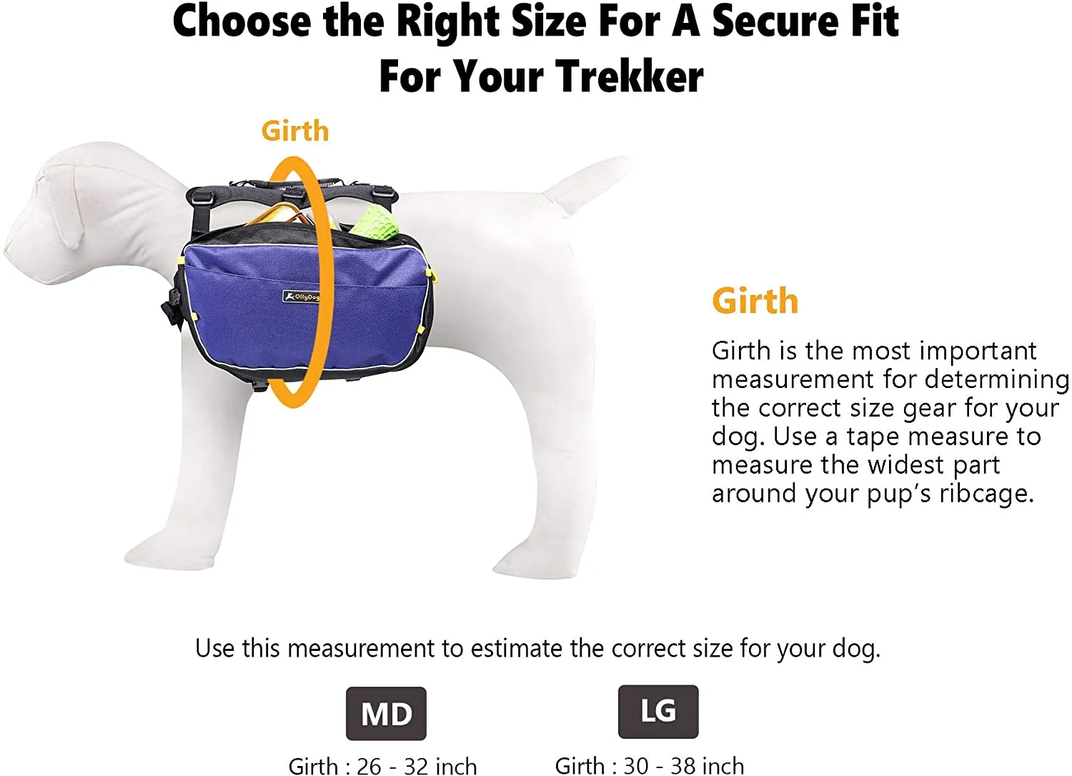 Trekker RF Dog Pack