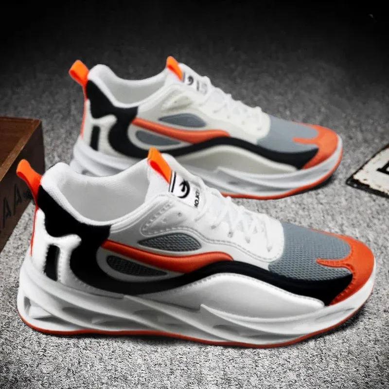 Trendy Mens Breathable Cushion Running Sneakers