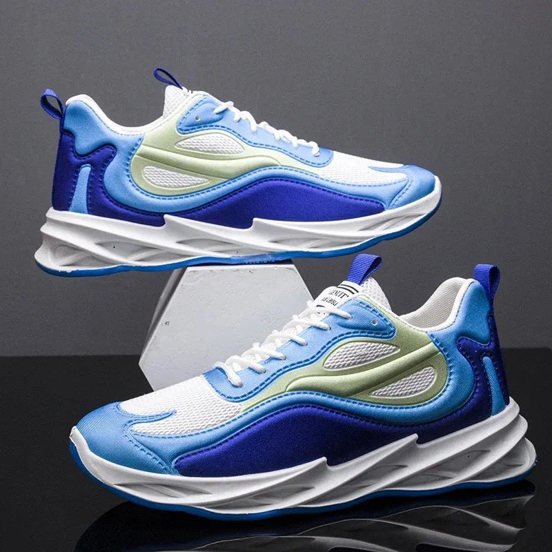 Trendy Mens Breathable Cushion Running Sneakers