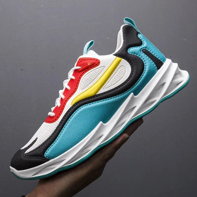 Trendy Mens Breathable Cushion Running Sneakers