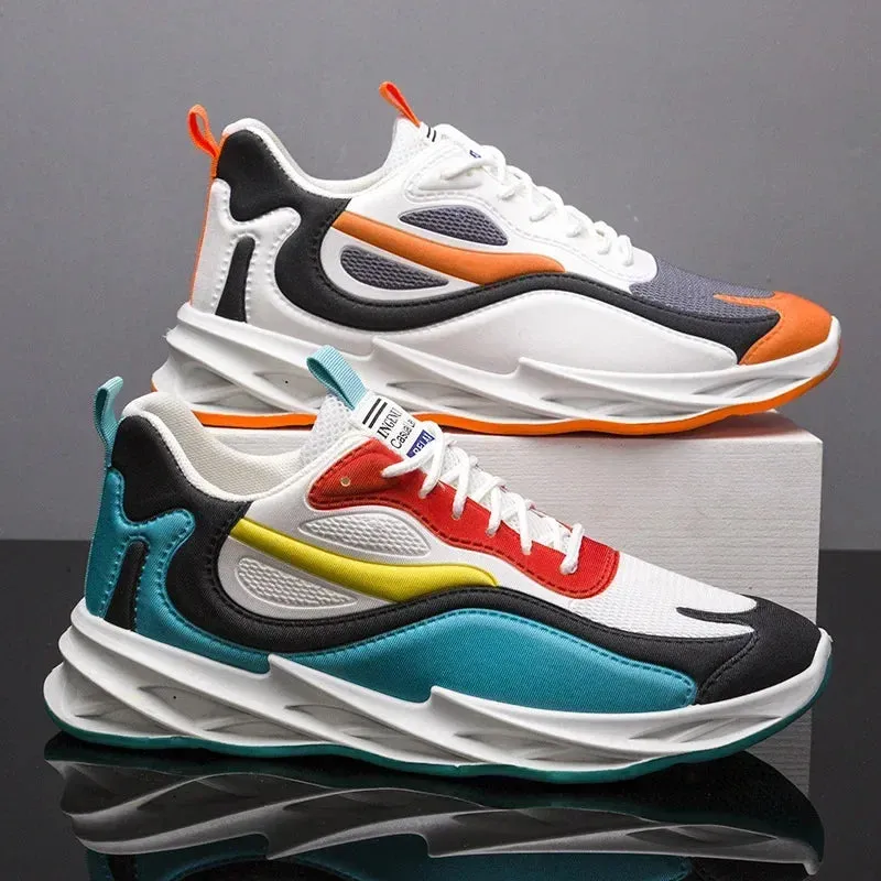 Trendy Mens Breathable Cushion Running Sneakers