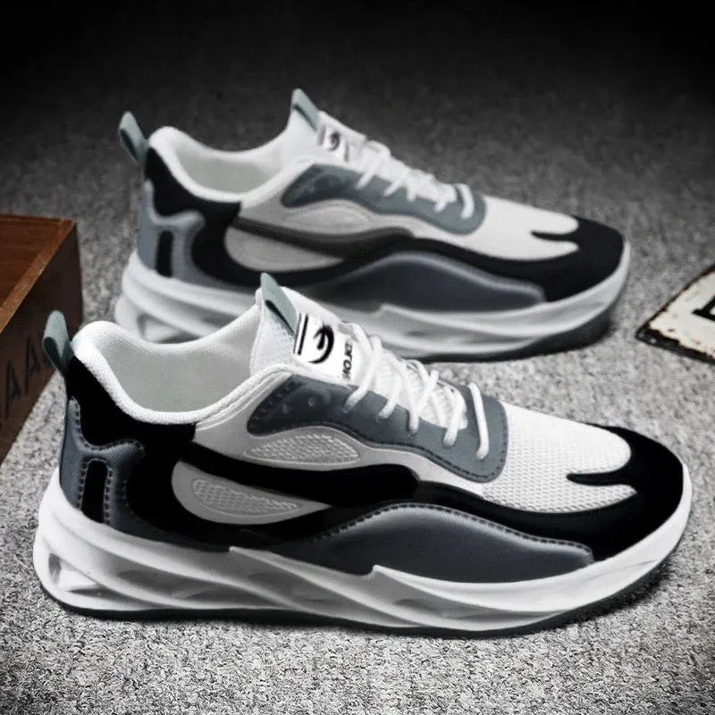 Trendy Mens Breathable Cushion Running Sneakers