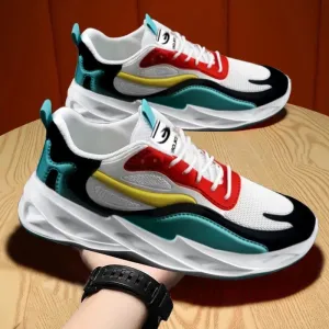 Trendy Mens Breathable Cushion Running Sneakers