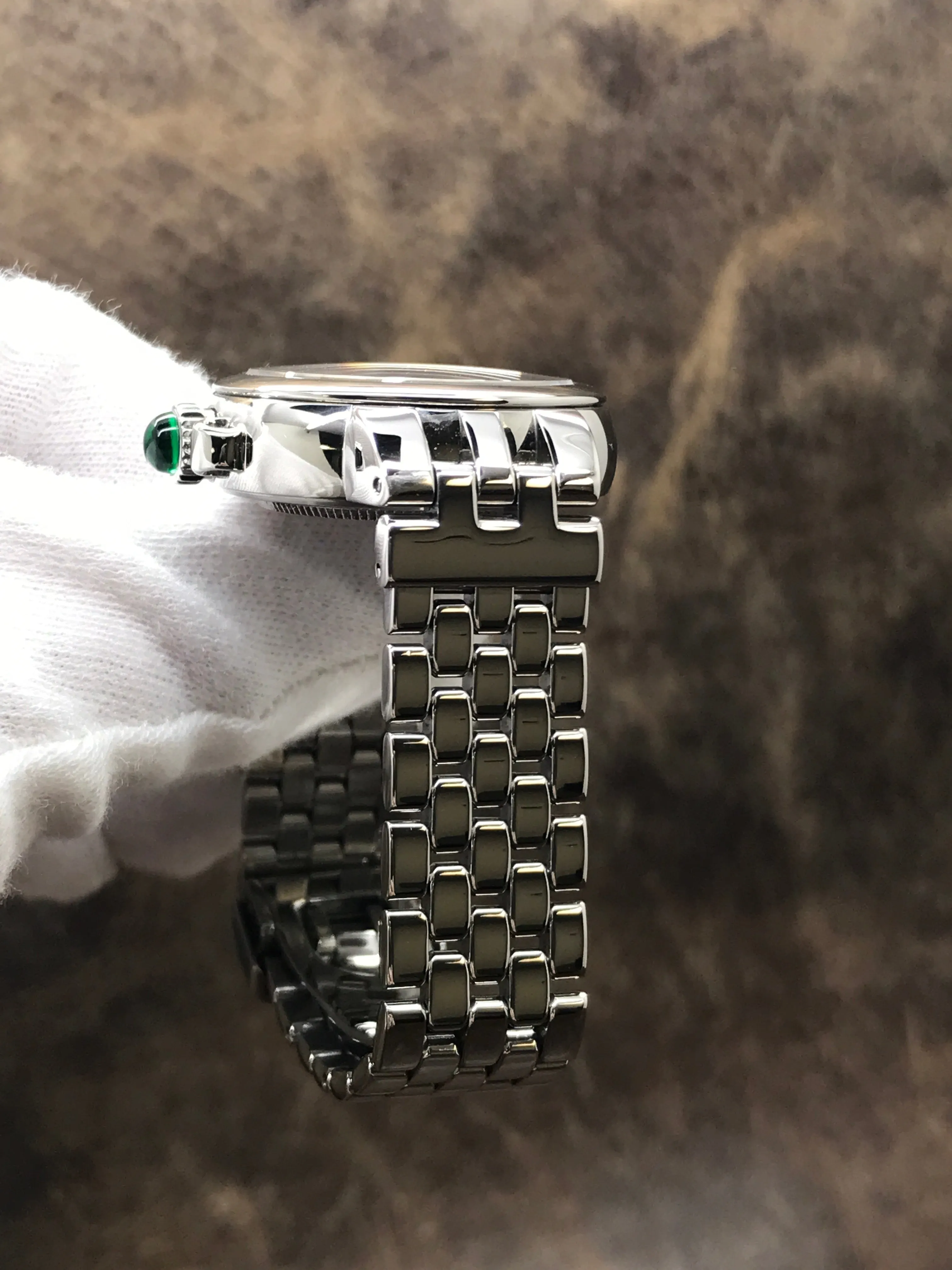 Tudor Clair de Rose 35400 Emerald Green Dial Automatic Women's Watch