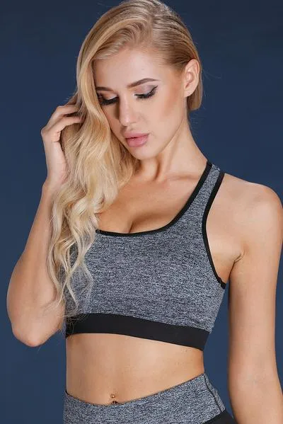U-shaped Neck Gym Sport Bra
