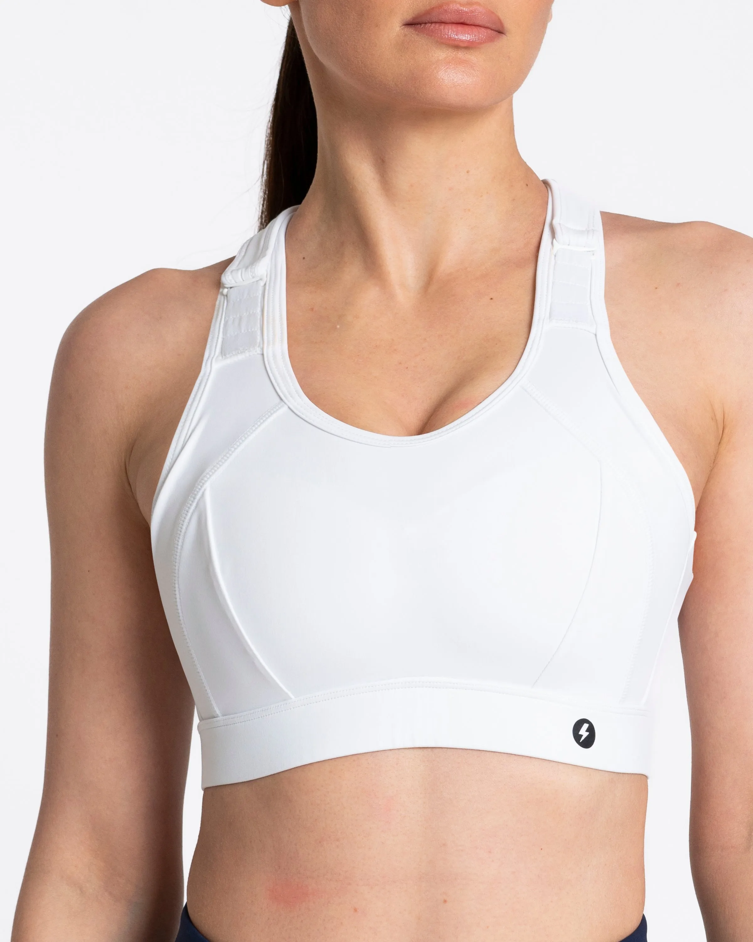 Ultimate High Impact Sports Bra White