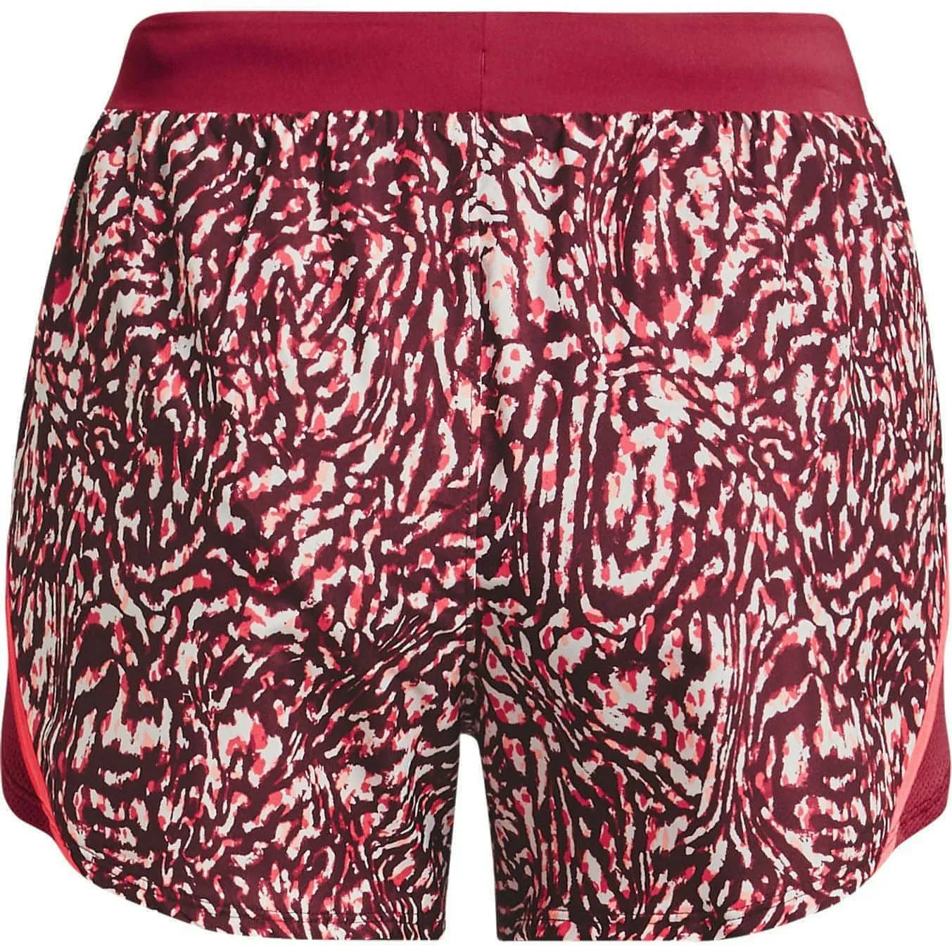 Under Armour Fly By 2.0 Printed Womens Running Shorts - Pink