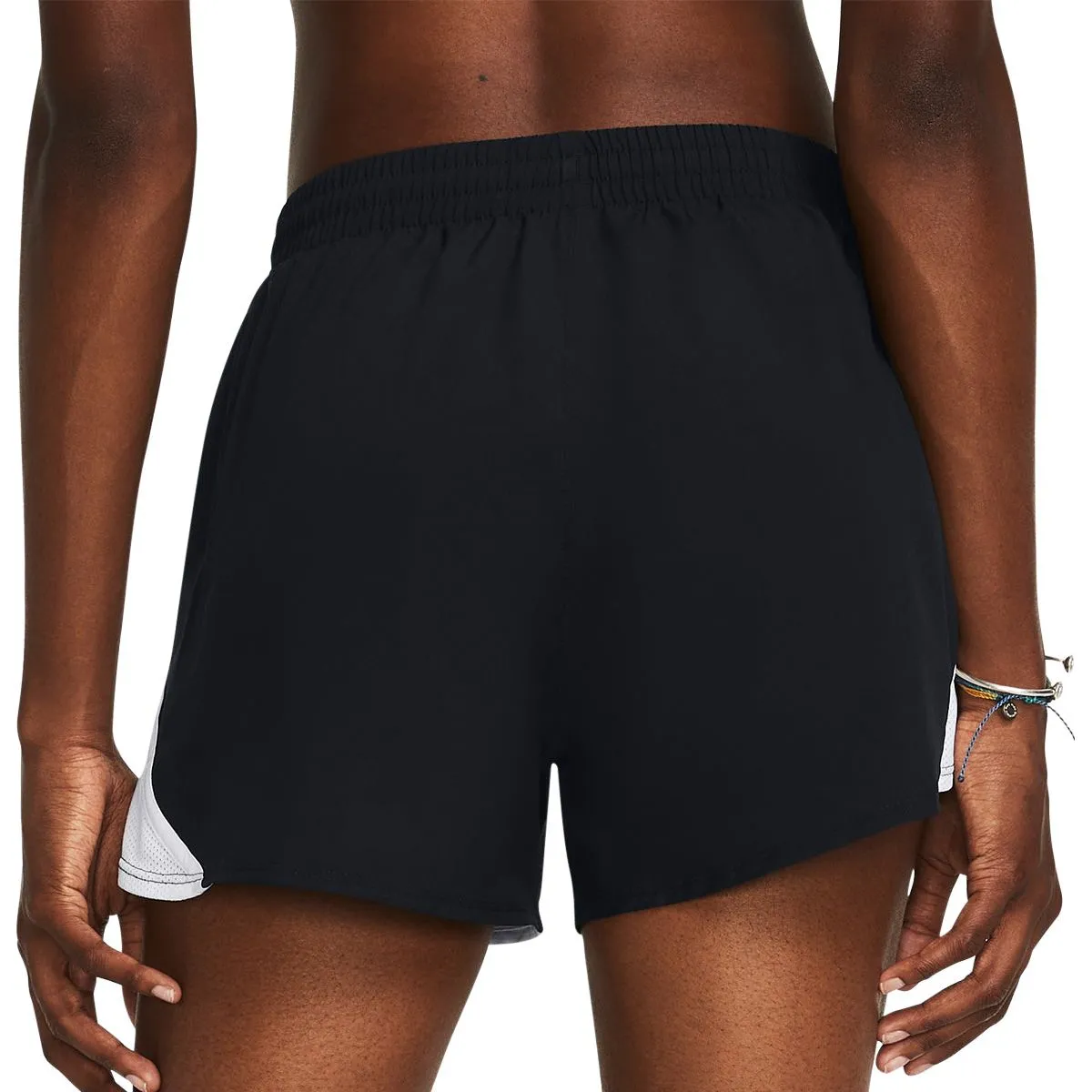 Under Armour Fly By 3 Inch Womens Running Shorts - Black