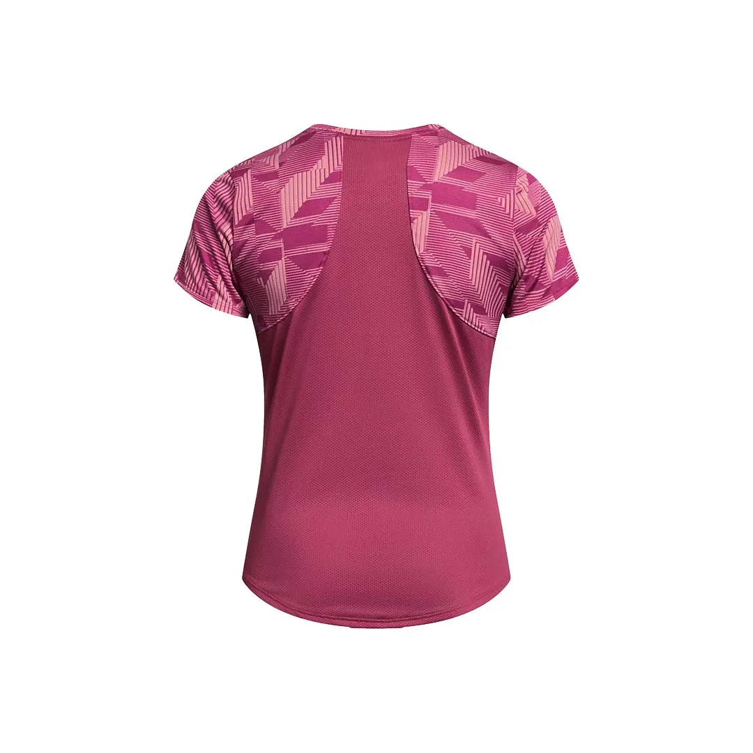 Under Armour Womens Speedstride Printed SS | 1383206-635