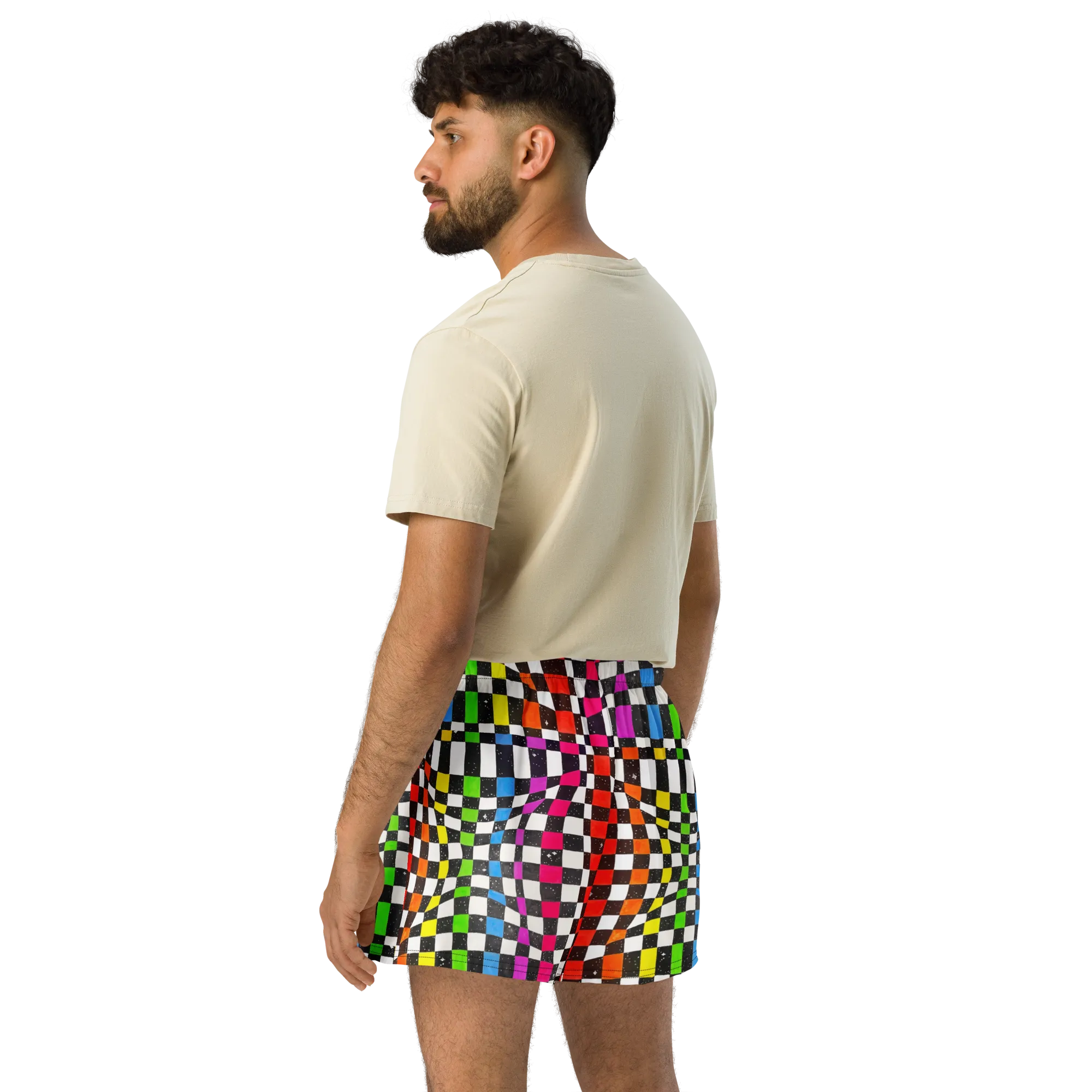 Unisex Running Shorts (Recycled Material)- "Space Track" Design