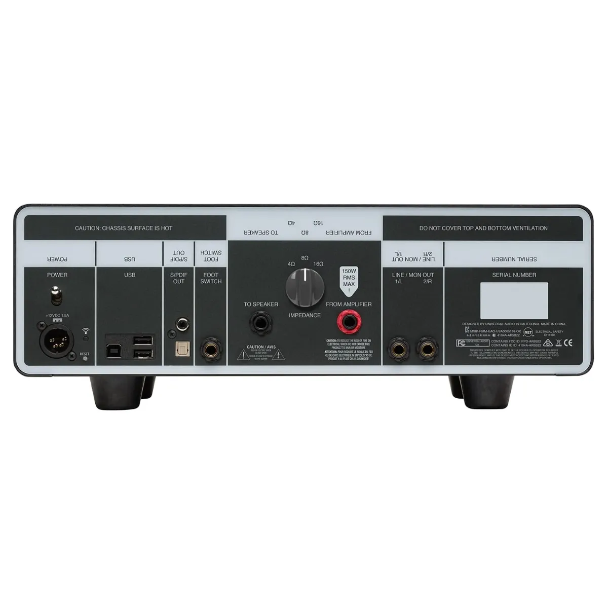 Universal Audio Ox Amp Top Box for Electric Guitar