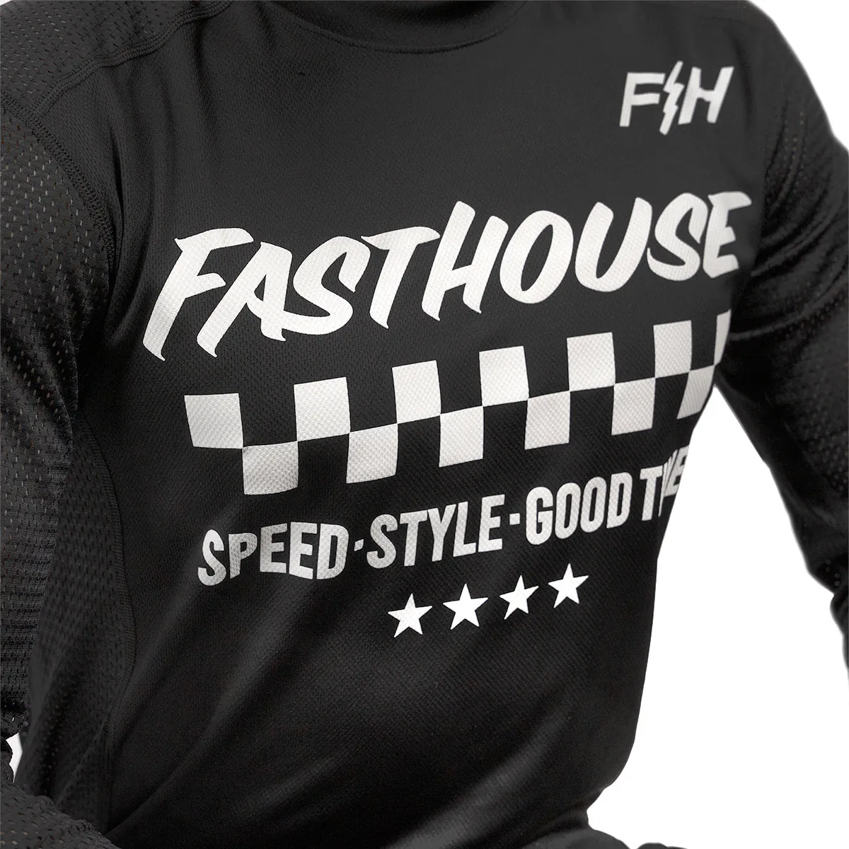 USA Originals Air Cooled Youth Jersey - Black