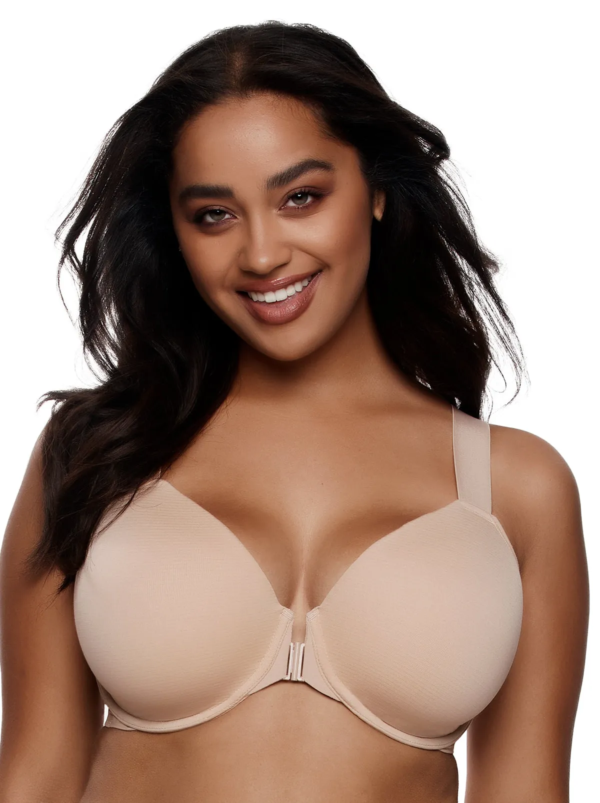 Utopia Front-Close Racerback T-Shirt Bra