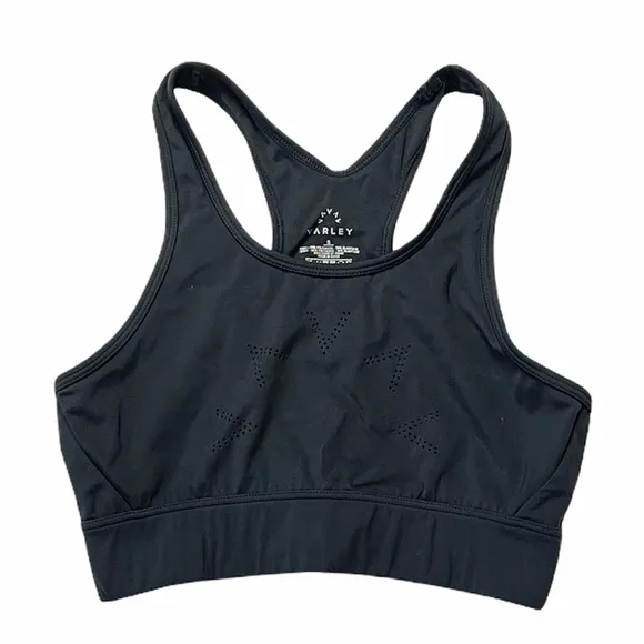 Varley | Black Berkley Racerback Sports Bra S