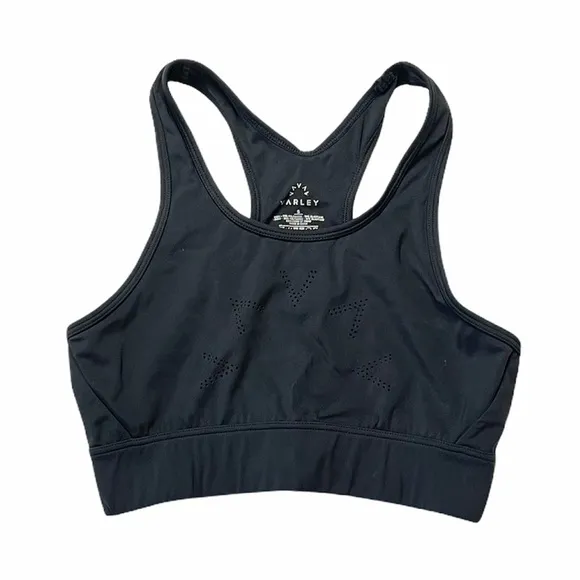 Varley | Black Berkley Racerback Sports Bra S