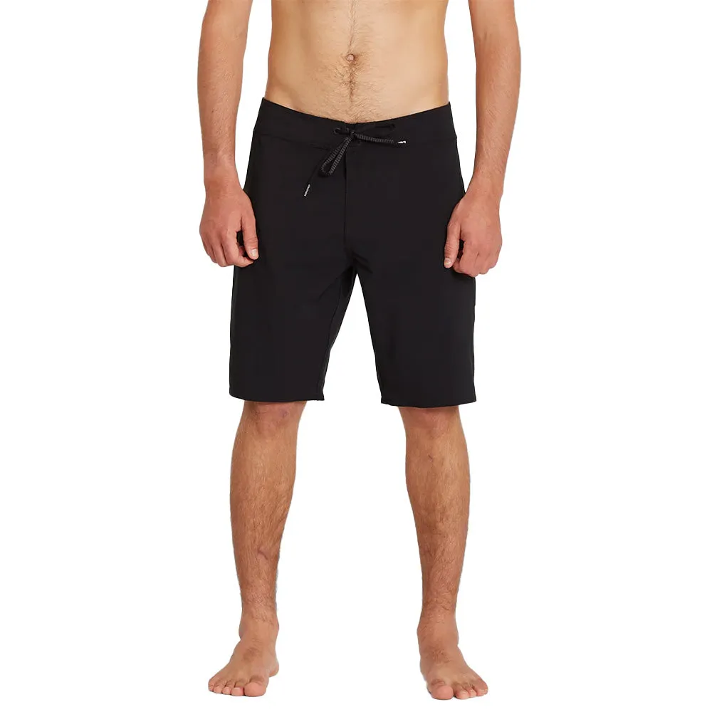 VOLCOM LIDO SOLID MOD 20" BLACK BOARDSHORT