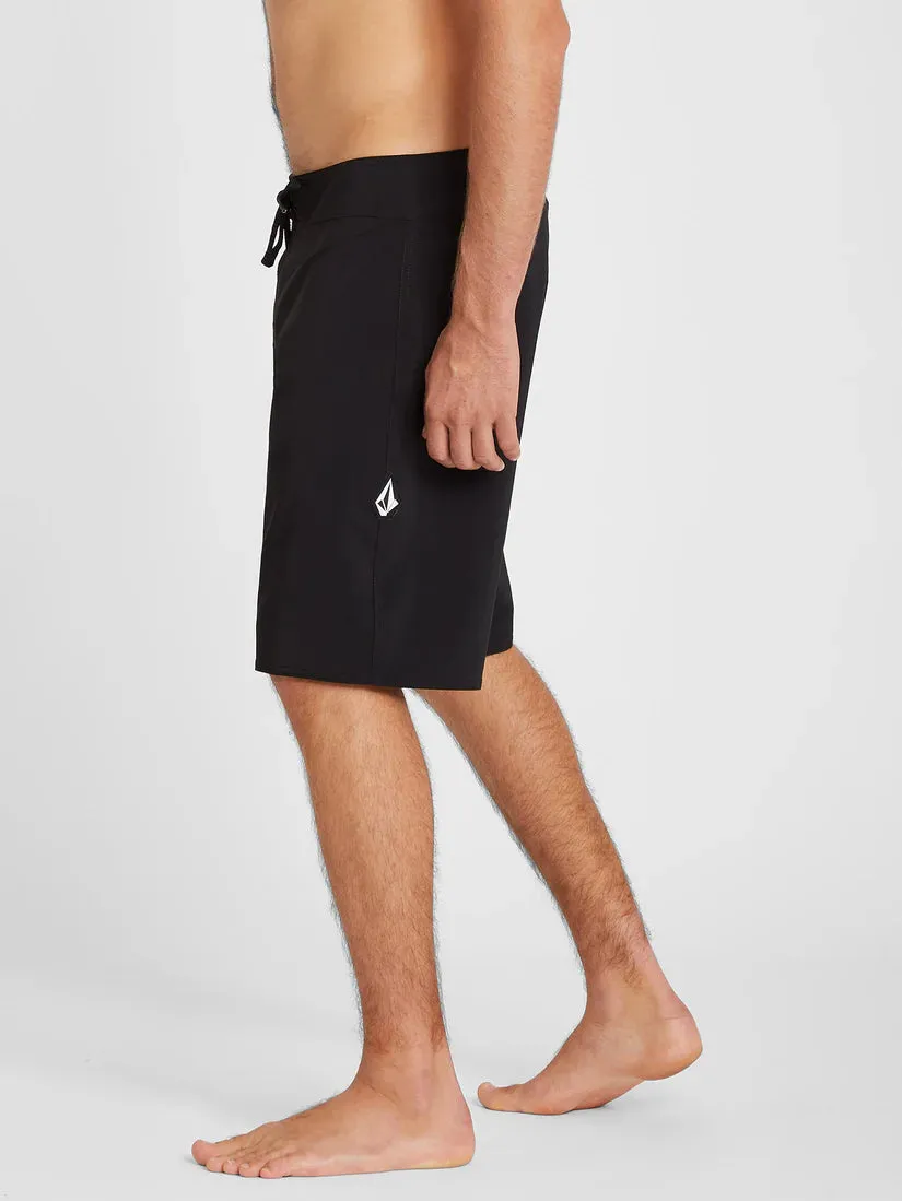 VOLCOM LIDO SOLID MOD 20" BLACK BOARDSHORT
