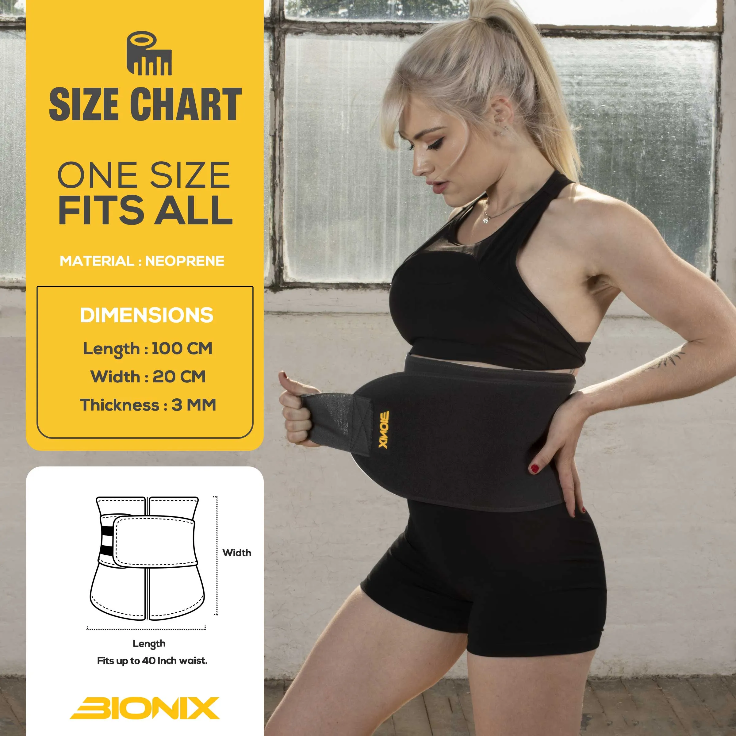 Waist Trimmer Slim Belt - Slimming Waistband