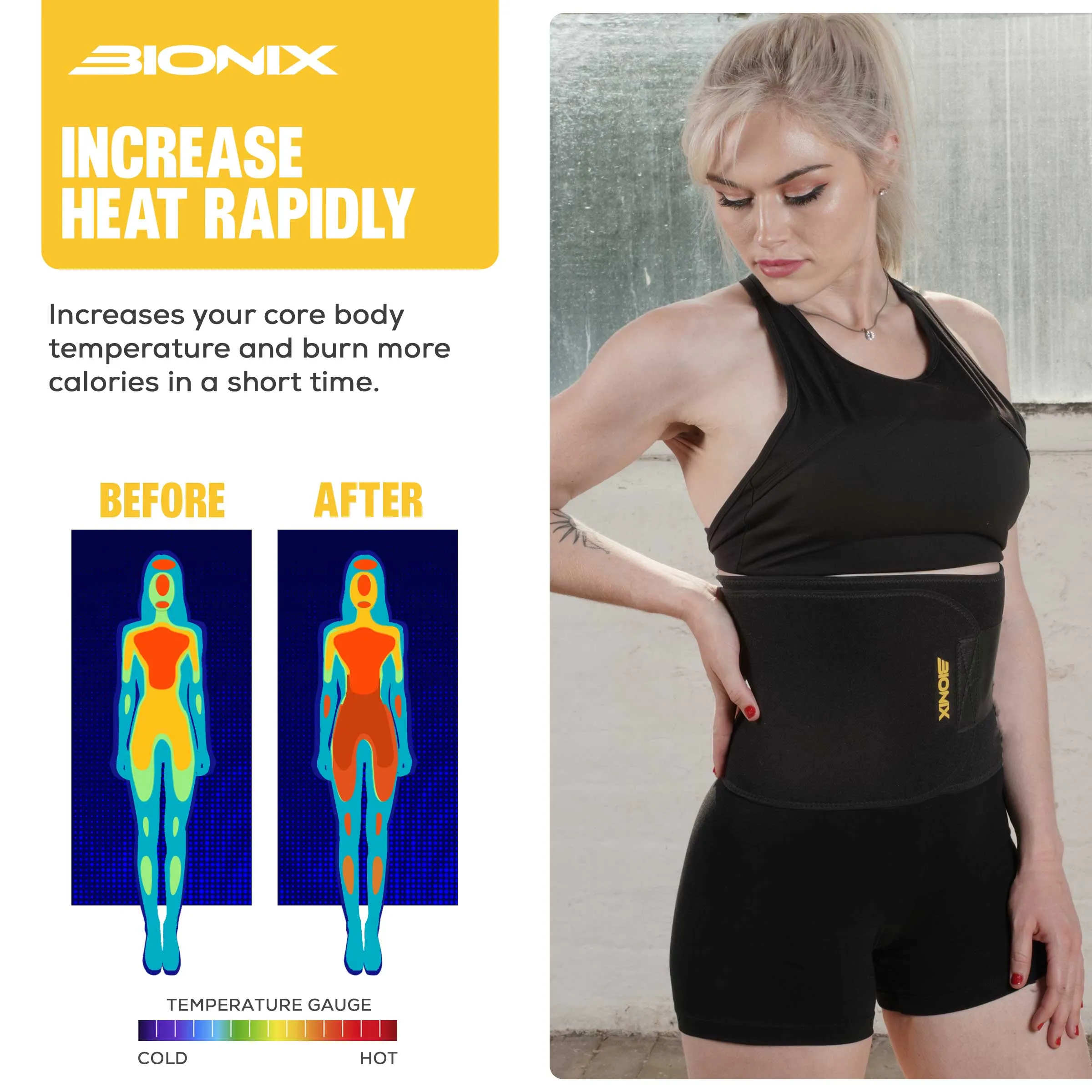 Waist Trimmer Slim Belt - Slimming Waistband