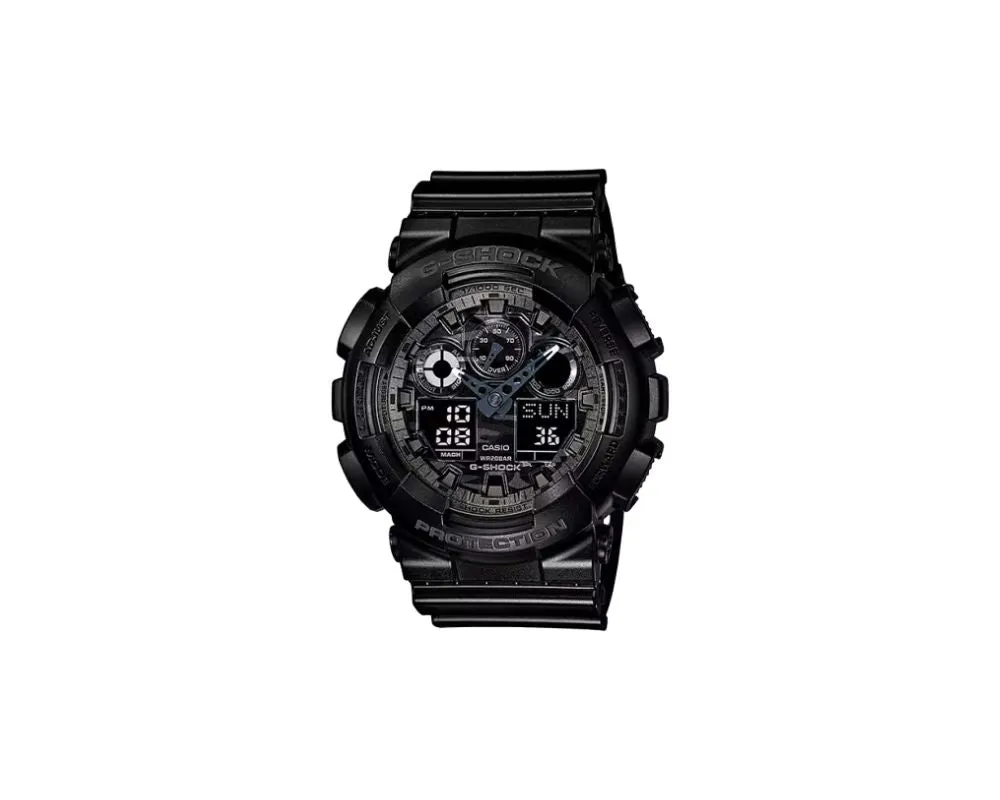 Watch G-SHOCK Casio GA100-1A1: Bold Style Meets Unmatched Durability