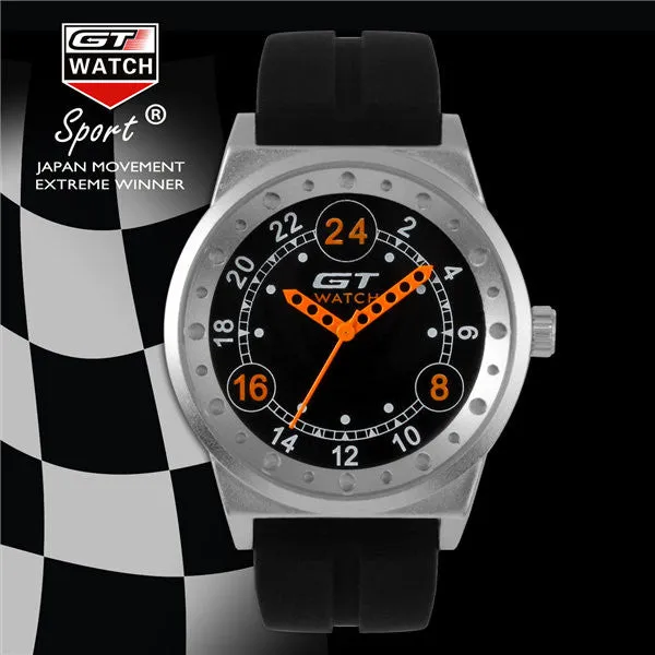 Waterproof GT Authentic Brand Italy Men Watch Fashion Cool Sports Luxury Racing Silicone Clock Wrist Watches relogio masculino H