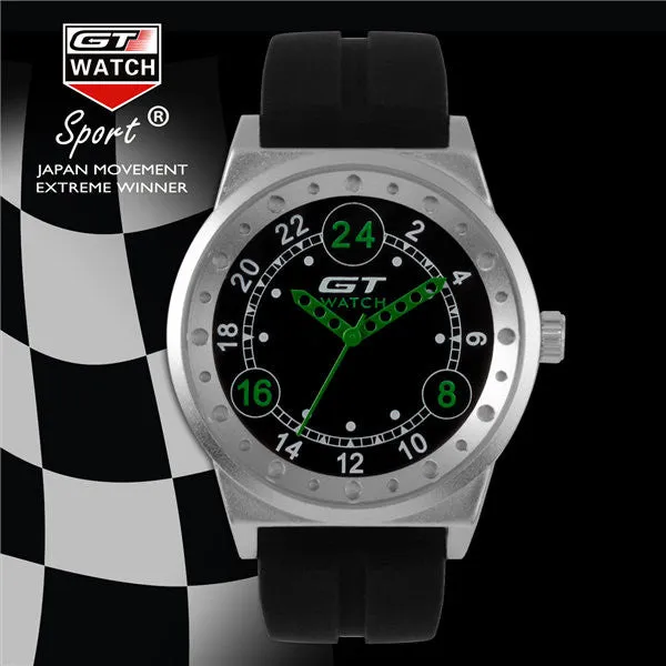Waterproof GT Authentic Brand Italy Men Watch Fashion Cool Sports Luxury Racing Silicone Clock Wrist Watches relogio masculino H