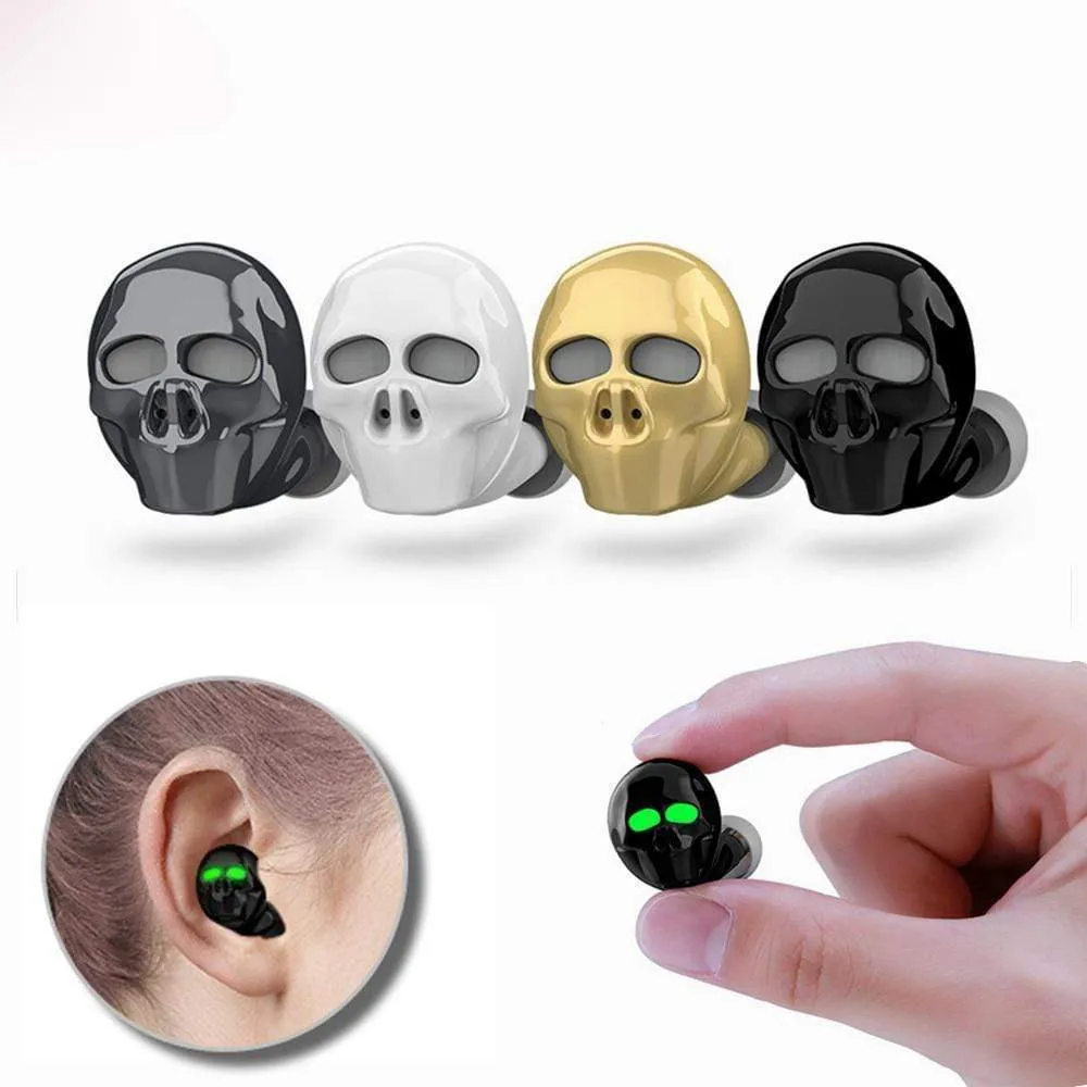 Waterproof Skull Bone Bluetooth Earphone